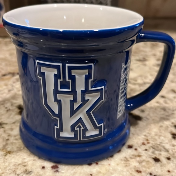UK University of Kentucky Coffee Cup Blue Mug - Picture 2 of 9